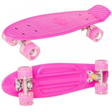 FISZKA СКЕЙТБОРД С ОСВЕЩЕНИЕМ КОЛЕСА СВЕТОДИОДНАЯ РЫБНАЯ ДОСКА ДЛЯ ДЕТЕЙ РЫБНАЯ ДОСКА