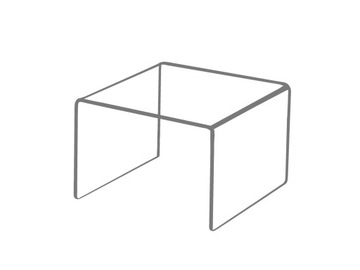 STOJAK PODSTAWKA EKSPOZYTOR STOPIEŃ PLEXI 10/15/10