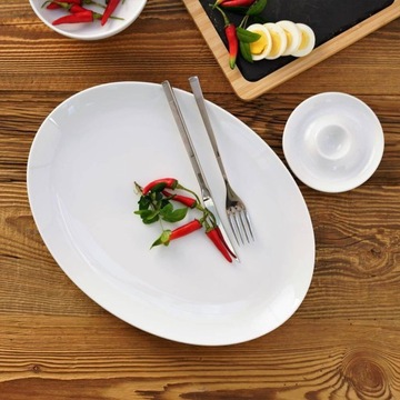 ВИЛЛА ИТАЛИЯ Плюс Белый обеденный сервиз 12/40