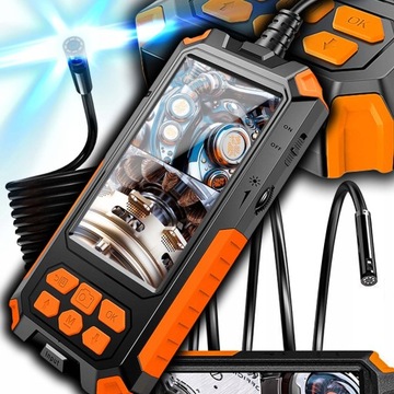 ИНСПЕКЦИЯ Камера Мастерская Эндоскоп Две камеры 2k 1440p 5M 7LED QHD