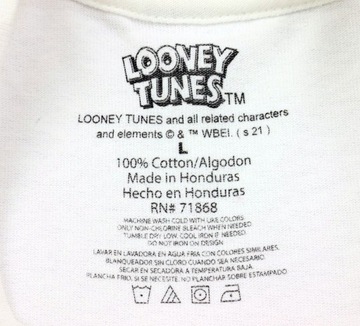 LOONEY TUNES Koszulka męska Święta T-shirt r. L