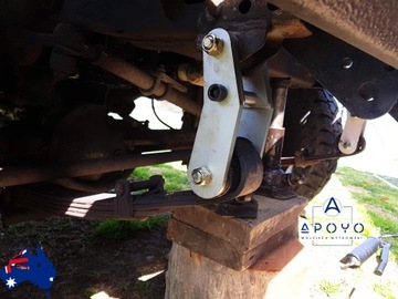 NISSAN PATROL +5cm Wieszaki Resorów zestaw 4 szt!