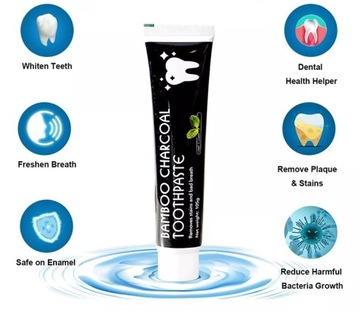 ЗУБНАЯ ПАСТА БЕЛИВАЮЩАЯ С АКТИВИРОВАННЫМ УГЛЕМ 105г