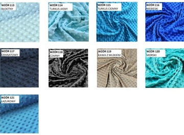 Хлопковая пеленка Minky на липучке