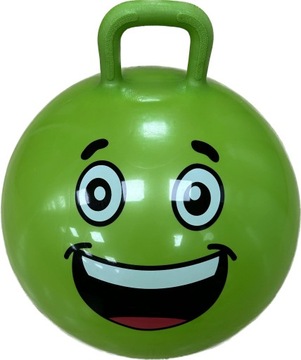 PIŁKA DO SKAKANIA 45CM ZIELONA ENERO TOYS