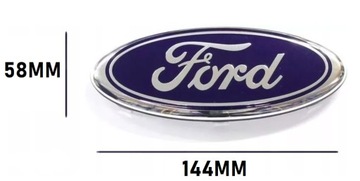 WX ZNAK ZNAKY LOGO FORD 144MM B-MAX FOCUS GRAND C-MAX