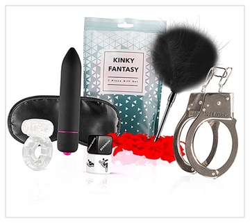 LOVEBOXXX ZESTAW SEX AKCESORIÓW KINKY GADŻETY
