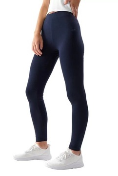 Леггинсы 4F 4FAW23TTIGF108 Темно-синие, стандартная посадка