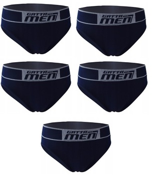 5X GATTA SLIPY MAJTKI BAWEŁNA GRANAT XXL