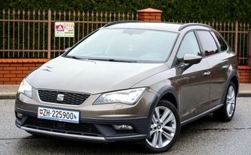 Seat Leon III X-Perience 2.0 TDI CR 184KM 2014 Seat Leon 2.0Tdi 184Ps 4x4 Automat Navi Ledy Alkantara Full Ledy Radar 1 w, zdjęcie 3