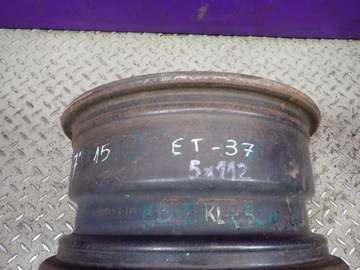 DISK OCELOVÝ MERCEDES-BENZ OE 7.0" X 15" 5X112 ET 37