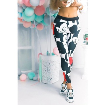Legginsy Leginsy Myszka Miki Mickey Mouse L