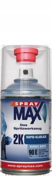 2K LAKIER BEZBARWNY POŁYSK + UTWARDZACZ SPRAY MAX 250 ML
