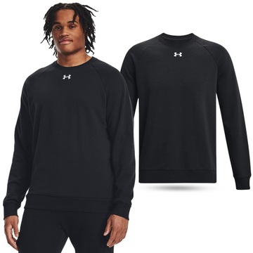 BLUZA MĘSKA UNDER ARMOUR DRESOWA SPORTOWA BAWEŁNA NA CO DZIEŃ 1379755-001