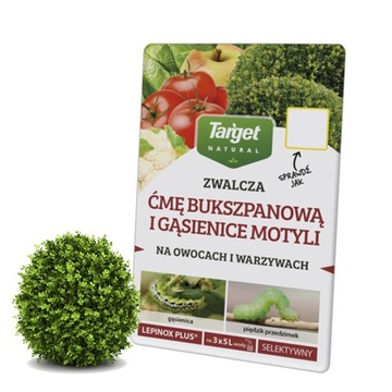 TARGET LEPINOX PLUS NA ĆMĘ BUKSZPANOWĄ I GĄSIENICE 30G NA 15L WODY