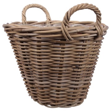 KOSZYK OSŁONKA WIKLINOWA DONICA OGRODOWA NA KWIATY