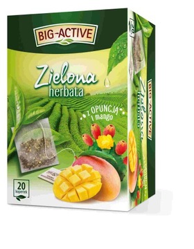 Herbata Zielona Opuncja Mango Ex20 Big-Active