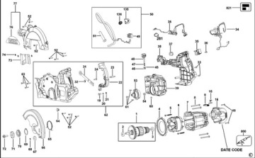 DEWALT 869245-00 ВИНТ ДЛЯ DWS774