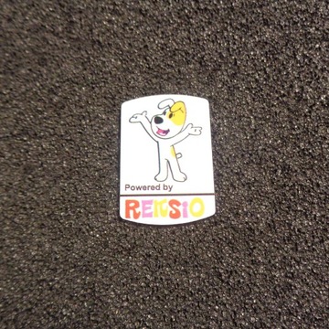Reksio LOGO naklejka emblemat 540b