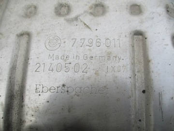 e90 e91 325D 330D 3.0D M57 tłumik tłumiki wydech 7796011