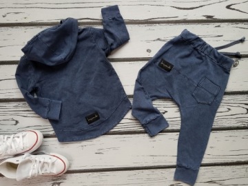 Spodnie Despacito dekatyzowane classic czarne 116