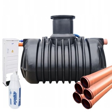 Biologiczna oczyszczalnia ścieków SBR JFC AQUACLEAN AC6 4-6 osób + GRATISY