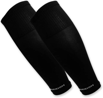 Getry piłkarskie TAPEDESIGN uniseks uniwersalne czarne 52E212