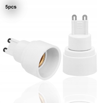 5 sztuk G9 do E14 podstawa do lampy LED uchwyt żar