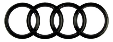 ПРЕМИУМ ЭМБЛЕМА ЗНАК AUDI Логотип спереди Маски A3 A4 A5 A6 273x94 мм