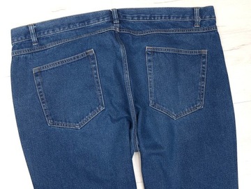 GEORGE MĘSKIE PROSTE SPODNIE JEANS ROZM.44/31 PAS 112 CM