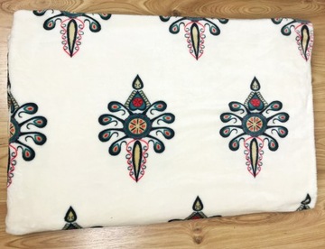 Koc MINKY POLAR wzór parzenica 200x220cm