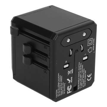 AC100V-240V 4 USB Универсальный портативный дорожный адаптер, международный