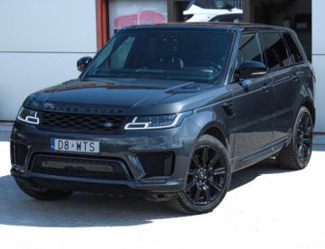 Land Rover Range Rover Sport II SUV Facelifting 5.0L V8 S/C 525KM 2021 Range Rover Sport p525 V8 HSE Dynamic Stealth Full Wentyle Dociąg Pixel ACC, zdjęcie 34