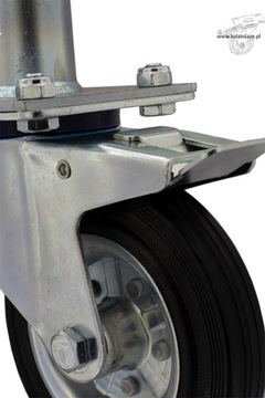 Колеса fi160 Комплект из 4 шт. ЛЕСА 4x7HSTGU160/40 STRONG