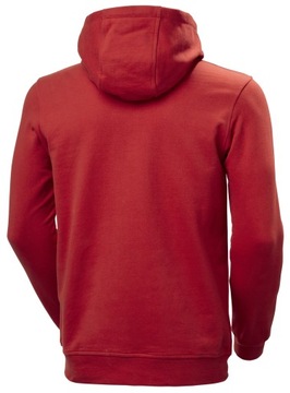 Bluza z kapturem Helly Hansen Logo Hoodie rozm XL, czerwona