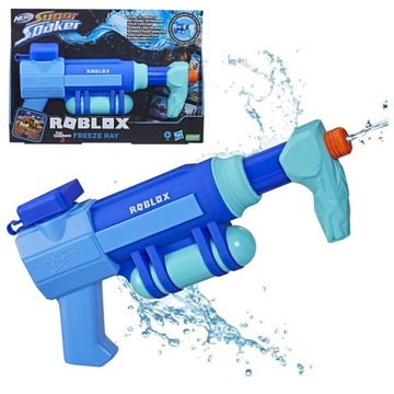 PISTOLET NA WODĘ NERF ROBLOX SUPER SOAKER SHOTGUN FREEZE RAY SMINGUS DYNGUS