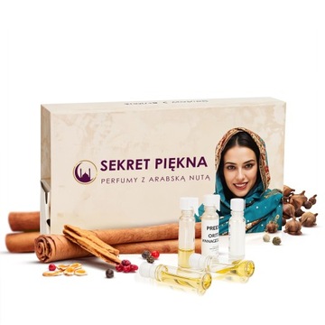 PERFUMY ARABSKIE W OLEJKU I WODA PERFUMOWANA PRÓBKI PERFUM NUTY PRZYPRAWOWE