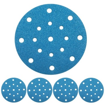 DEERFOS KRĄŻEK RZEP OTWORY FESTOOL 17H 150mm P100