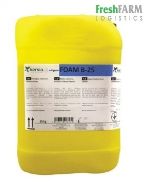 Foam B-25 Kersia 25L - zasadowa piana do mycia