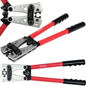 YATO PRASKA ZACISKARKA MECHANICZNA DO KABLOWYCH KOŃCÓWEK RUROWYCH 6-50 mm²