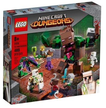 LEGO Minecraft 21176 Ужас джунглей Крипер