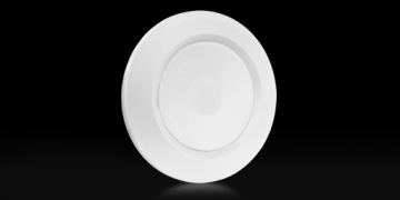 Диффузор приточного воздуха с рамкой fi 100, белый VAN100