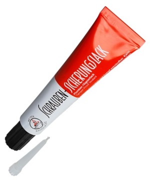 Жидкий герметик, герметик для винтов, синий лак, 20 мл.