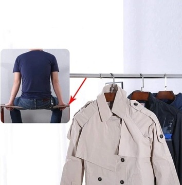 Карниз для одежды, регулируемый карниз для штор, 68-120см