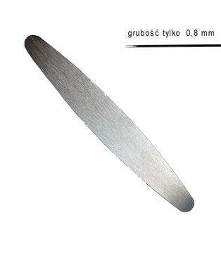 PILNIKI DO PAZNOKCI ELIPSA SLIM - metalowa baza