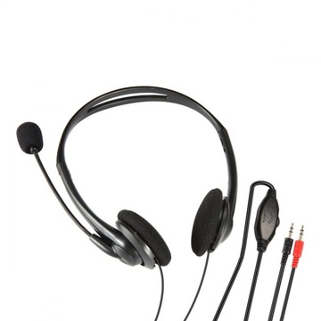 FREESTYLE HEADPHONES WITH MIC AND VOLUME CONTROL SŁUCHAWKI PRZEWODOWE Z MIK