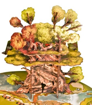 Дерево для Everdell v2, добротное, красивое, Премиум