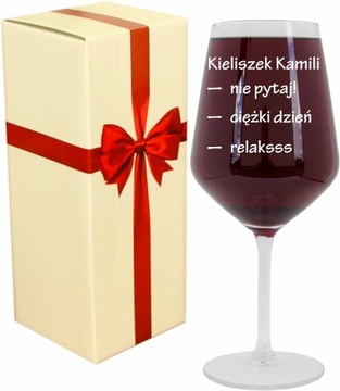 Kieliszek do wina XL 530 ml GRAWER prezent