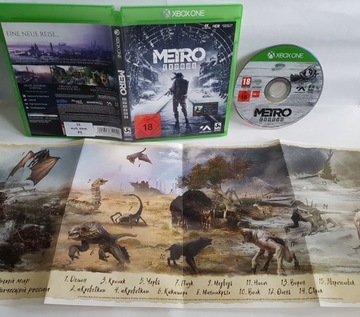 METRO EXODUS PL + ARTBOOK GRA JAK NOWA - PUDEŁKOWA - XBOX ONE ! APOKALIPSA