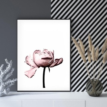 Цветочная картина маслом Плакат Элегантный скандинавский принт Декор